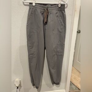 FIGS Light Space Gray 21 Pocket Joggers Pants